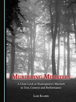 cover image of Murdering Ministers